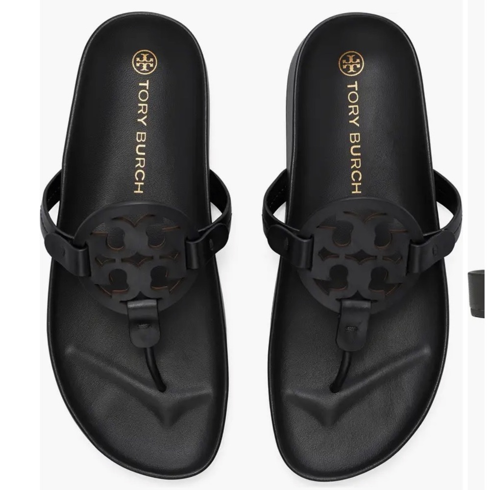 Tory Burch Black Cloud Miller Sandals